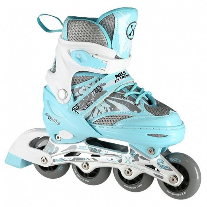 Αυξομειούμενα Πατίνια Roller NA 10602A INLINE SKATES Nils Extreme Μπλε-LARGE(39-42)