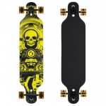 Longboard WOOD HOMELAND SKULL Nils Extreme