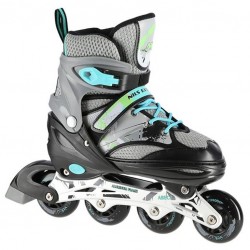 Αυξομειούμενα Πατίνια Roller NA 10602A INLINE SKATES Nils Extreme Μαύρο-SMALL (31-34)