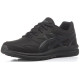 Asics GEL-MISSION 3 Ανδρικό Αθλητικό Παπούτσι Δερμάτινο Ολόμαυρο