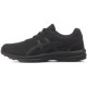 Asics GEL-MISSION 3 Ανδρικό Αθλητικό Παπούτσι Δερμάτινο Ολόμαυρο