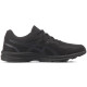 Asics GEL-MISSION 3 Ανδρικό Αθλητικό Παπούτσι Δερμάτινο Ολόμαυρο