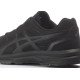 Asics GEL-MISSION 3 Ανδρικό Αθλητικό Παπούτσι Δερμάτινο Ολόμαυρο