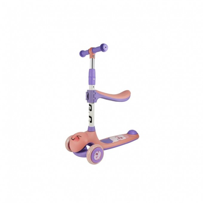 GC Scooter 2σε1 FUN S618 με μουσική Ροζ