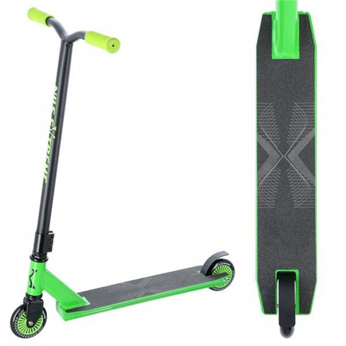 SCOOTER HS106 Μαύρο/ΠΡΑΣΙΝΟ STUNT Nils Extreme