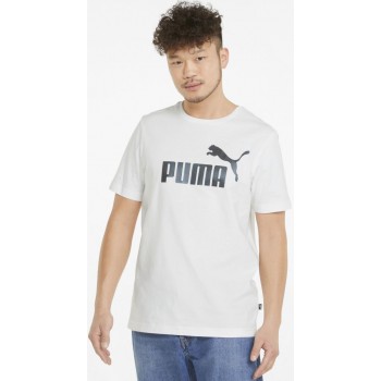 Puma Ανδρικό Κοντομάνικο Βαμβακερό Μπλουζάκι Ελαστικό 847431 02