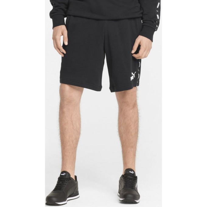 Puma Βερμούδα Ανδρική Βαμβακερή με Ρίγα