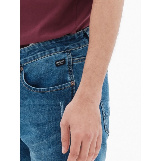 Emerson Βερμούδα Ανδρική Τζιν ΕΛΑΣΤΙΚΗ 221.EM45.197 BLUE