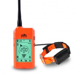 Χ20 GPS Set Πορτοκαλί DOG 20ΧΛΜ Επαναφορτιζόμενο Αδιάβροχο Dogtrace Τσεχίας