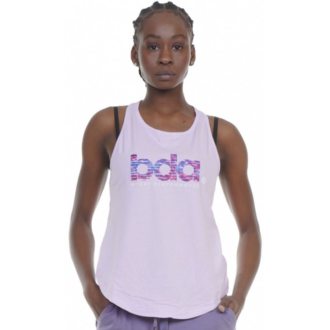 Body Action Γυναικείο Αμάνικο Μπλουζάκι 041219 LILAC