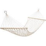 Αιώρα Δικτυωτή Βαμβακερή με Ξύλο 200x80cm
