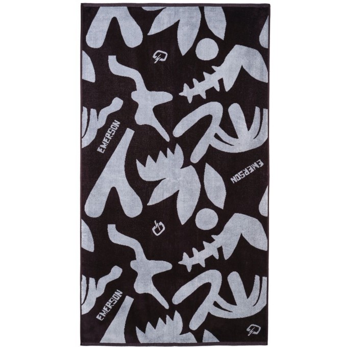 Emerson Πετσέτα ΘΑΛΑΣΣΗΣ 86x160cm 221.EU04.02 Μαύρο