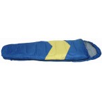 Campus ΥΠΝΟΣΑΚΟΣ FIJI Μπλε-Κίτρινο 220x75 cm με ΜΑΞΙΛΑΡΙ-ΜΟΥΜΙΑ