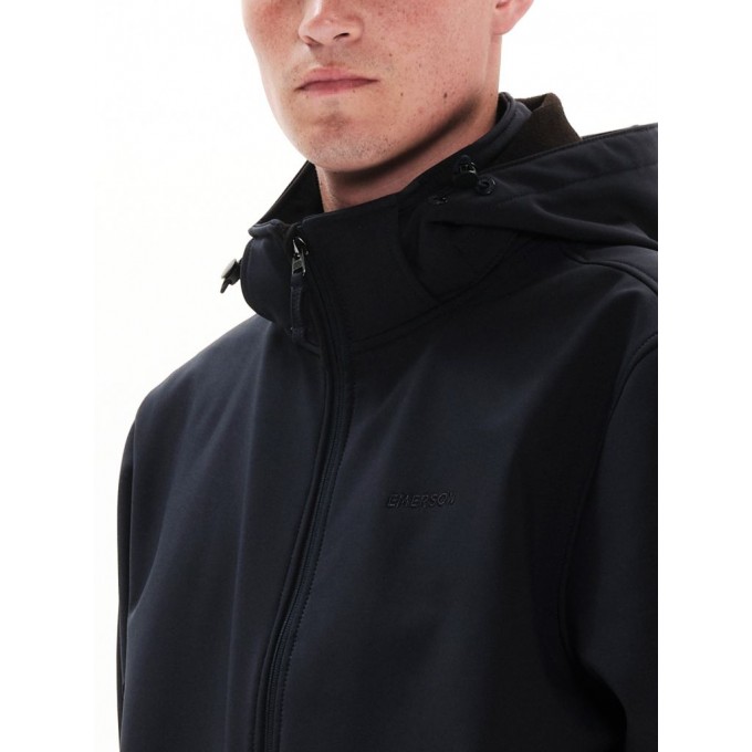 Emerson Ανδρικό Μπουφάν με Αφαιρούμενη Κουκούλα Αδιάβροχο 222.EM11.08 NAVY BLUE