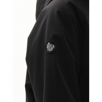 Emerson ανδρικό αδιάβροχο μπουφάν με κουκούλα αφαιρούμενη 222.EM10.55 Μαύρο