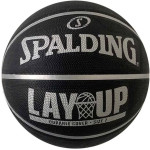 SPALDING Μπάλα μπάσκετ Μαύρη LAY UP (Μέγεθος 7) (84-548Z1)