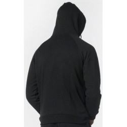 Body Action Ανδρική Ζακέτα Φούτερ με Κουκούλα 073215 BLACK