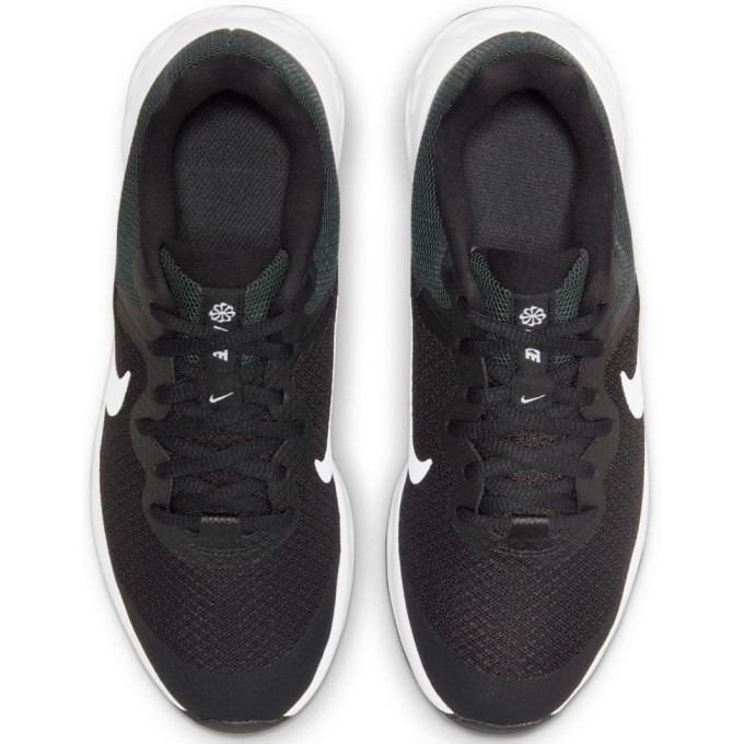 Nike Αθλητικά Παιδικά Παπούτσια Running Revolution 6 Black / White / Dk Smoke Grey DD1096 003