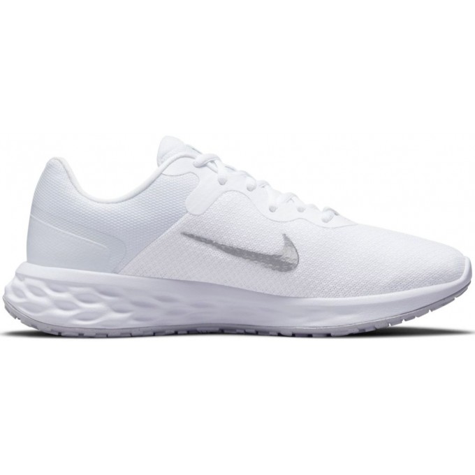 Nike Revolution 6 Next Nature Γυναικεία Αθλητικά Παπούτσια Running White / Metallic Silver / Pure Platinum DC3729 101