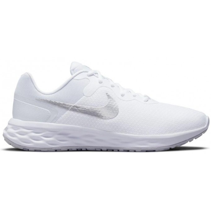 Nike Revolution 6 Next Nature Γυναικεία Αθλητικά Παπούτσια Running White / Metallic Silver / Pure Platinum DC3729 101