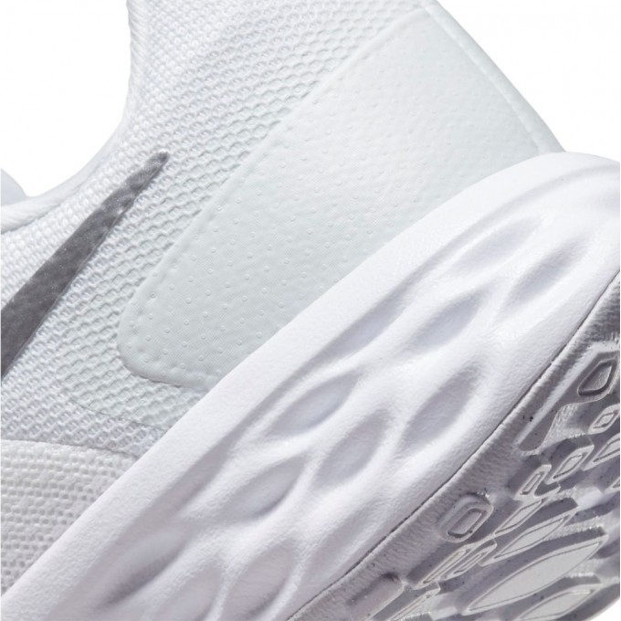 Nike Revolution 6 Next Nature Γυναικεία Αθλητικά Παπούτσια Running White / Metallic Silver / Pure Platinum DC3729 101