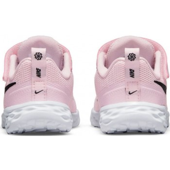 Nike Αθλητικά Παιδικά Παπούτσια Running Revolution 6 Pink Foam / Black DD1094 608