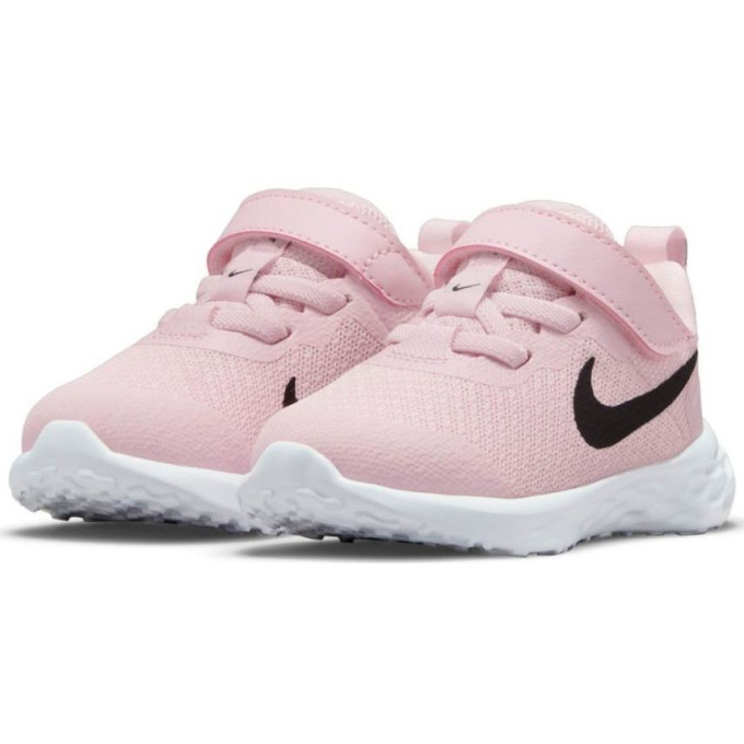 Nike Αθλητικά Παιδικά Παπούτσια Running Revolution 6 Pink Foam / Black DD1094 608