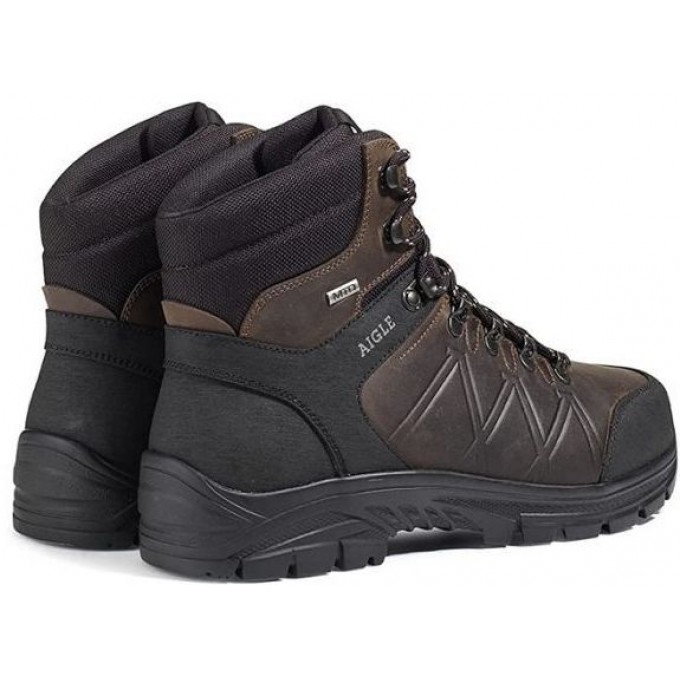 AIGLE μποτάκι ανδρικό Klippe Dark Brown