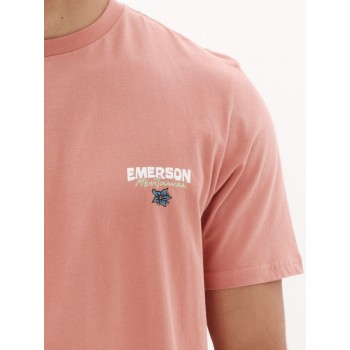 Emerson Ανδρικό Κοντομάνικο Μπλουζάκι Βαμβακερό 231.EM33.91 DUSTY ORANGE
