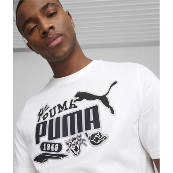 Puma Ανδρικό Κοντομάνικο Μπλουζάκι REGULAR FIT 674476 02