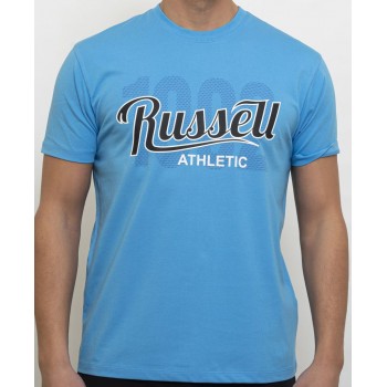 RUSSELL ATHLETIC Ανδρικό Κοντομάνικο Μπλουζάκι A3-023-1 AB1-134 AZURE BLUE