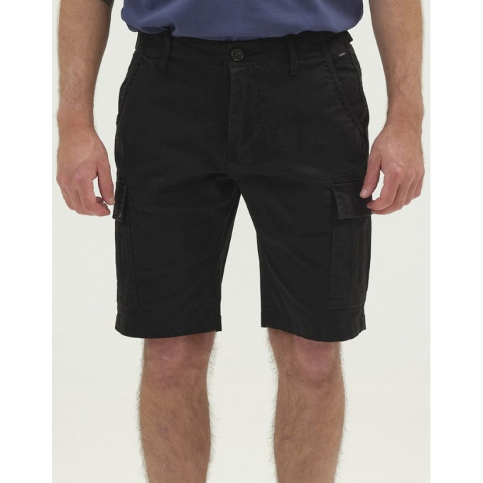 Emerson STRETCH CARGO Βερμούδα Ανδρική Μαύρη με Τσέπες 231.EM47.295 BLACK