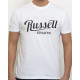 RUSSELL ATHLETIC Ανδρικό Κοντομάνικο Μπλουζάκι A3-023-1 UW-001-WHITE