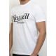 RUSSELL ATHLETIC Ανδρικό Κοντομάνικο Μπλουζάκι A3-023-1 UW-001-WHITE