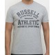 RUSSELL ATHLETIC Ανδρικό Κοντομάνικο Μπλουζάκι A3-007-1 VK-091 NEW GREY MARL