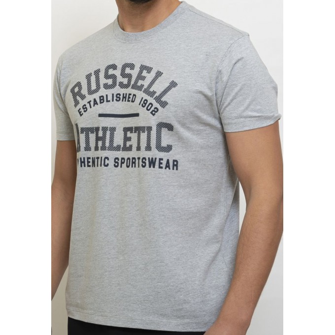 RUSSELL ATHLETIC Ανδρικό Κοντομάνικο Μπλουζάκι A3-007-1 VK-091 NEW GREY MARL