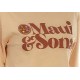 Maui Γυναικείο T- Shirt Μπλούζακι Mok 1165500003 ALMOST APRICOT