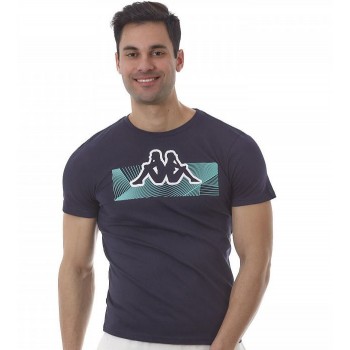 Kappa Ανδρικό T-Shirt Μπλουζάκι ERYX 381H1DW-WQ1