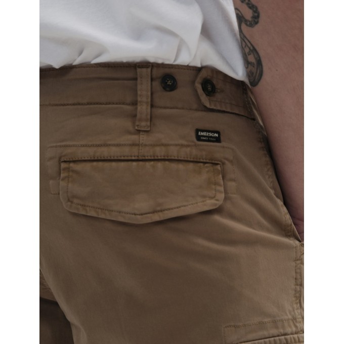 Emerson Βερμούδα Ανδρική Μπεζ με Τσέπες 231.EM47.95 D.BEIGE