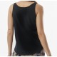 Body Action Γυναικείο Αμάνικο Μπλουζάκι 041315 BLACK