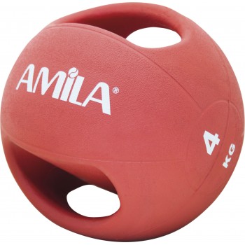Amila Dual Handle Medicine Ball 4Kg
