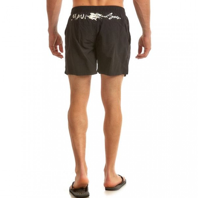Maui Ανδρικό Μαγιό Σορτσάκι Big Shark 1065500008 BLACK