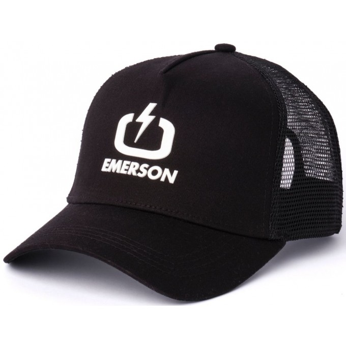 EMERSON LOGO ΚΑΠΕΛΟ TRUCKER 231.EU01.07 BLACK/BLACK