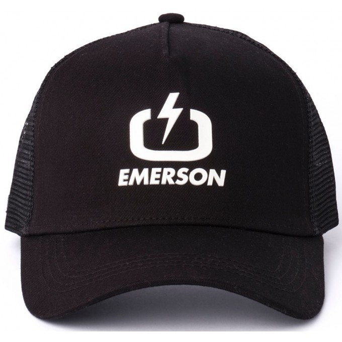 EMERSON LOGO ΚΑΠΕΛΟ TRUCKER 231.EU01.07 BLACK/BLACK