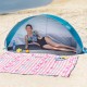 Τέντα Παραλίας NILS Camp NC3174 Pop-Up Τιρκουάζ/Γκρι