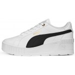 Puma KARMEN WEDGE Γυναικείο Παπούτσι Δερμάτινο Λευκό 390985 02