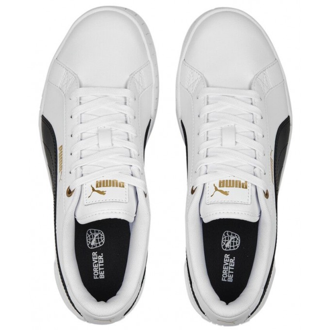 Puma KARMEN WEDGE Γυναικείο Παπούτσι Δερμάτινο Λευκό 390985 02