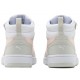 Puma REBOUND V6 MID Κοριτσίστικο Παπούτσι Δερμάτινο με Πολύ Μαλακό Πάτο 393832 04