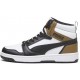 Puma REBOUND V6 Ανδρικό Παπούτσι Δερμάτινο με Πολύ Μαλακό Πάτο 392326 09