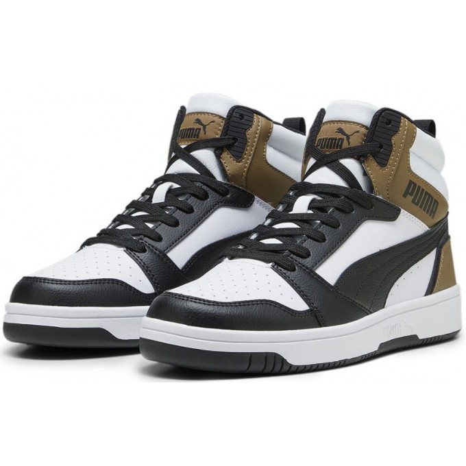 Puma REBOUND V6 Ανδρικό Παπούτσι Δερμάτινο με Πολύ Μαλακό Πάτο 392326 09